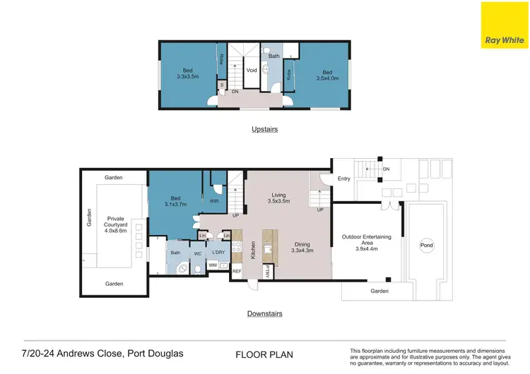 Floorplan of Homely apartment listing, 7/20-24 Andrews Close, Port Douglas QLD 4877