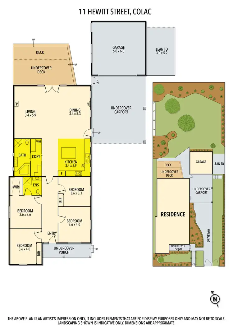 Floorplan of Homely house listing, 11 Hewitt Street, Colac VIC 3250