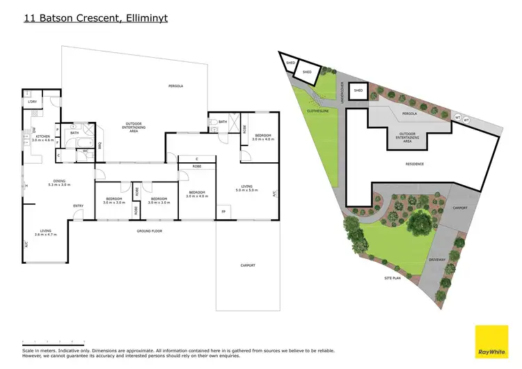 Floorplan of Homely house listing, 11 Batson Crescent, Elliminyt VIC 3250