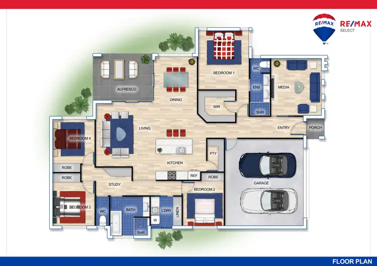 Floorplan of Homely house listing, 31 Darcy Boulevard, Beaconsfield QLD 4740