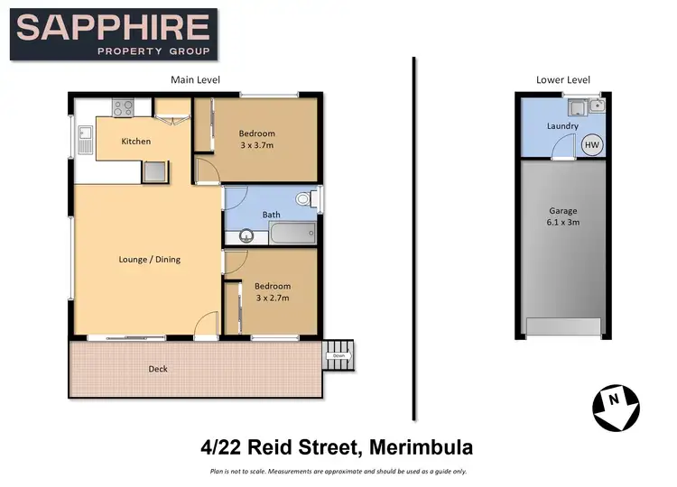 Floorplan of Homely apartment listing, 4/22 Reid Street, Merimbula NSW 2548