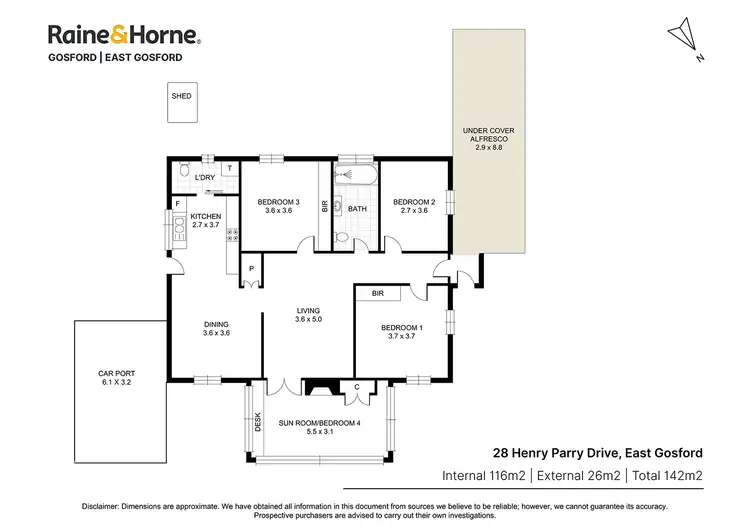 Floorplan of Homely house listing, 28 Henry Parry Drive, East Gosford NSW 2250