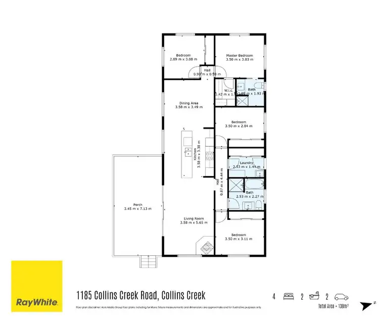 Floorplan of Homely house listing, 1185 Collins Creek Road, Collins Creek NSW 2474