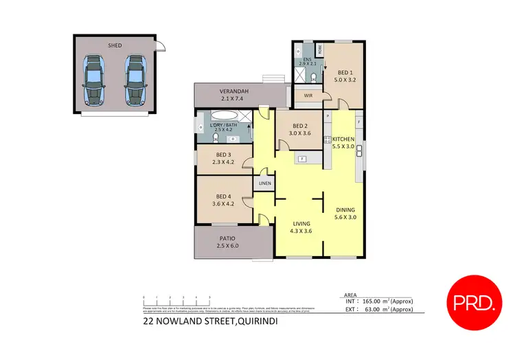 Floorplan of Homely house listing, 22 Nowland Street, Quirindi NSW 2343