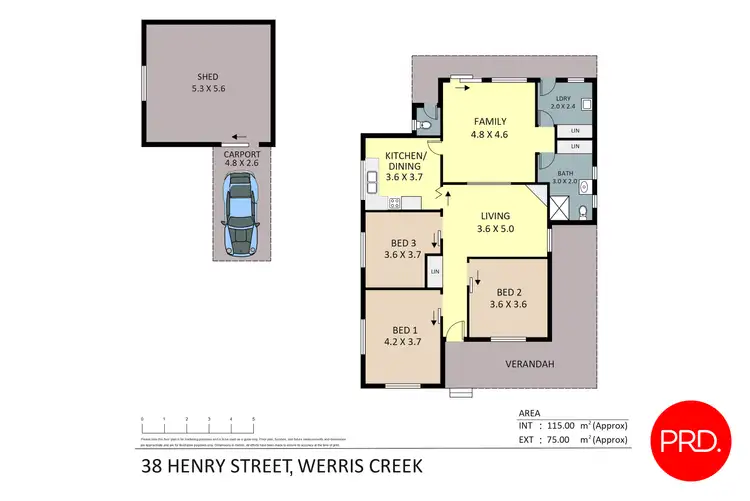 Floorplan of Homely house listing, 38 Henry Street, Werris Creek NSW 2341