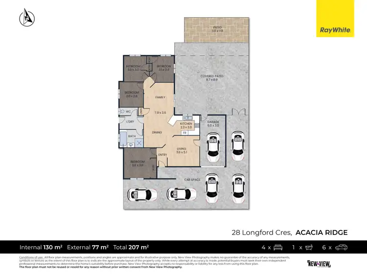 Floorplan of Homely house listing, 28 Longford Crescent, Acacia Ridge QLD 4110
