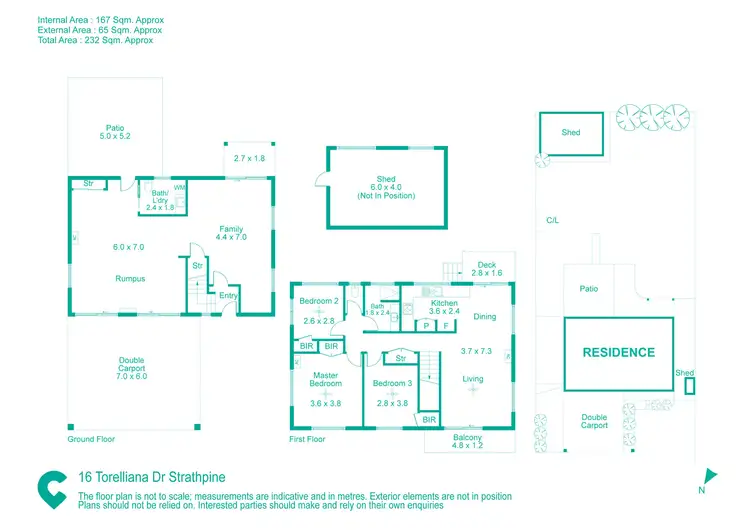Floorplan of Homely house listing, 16 Torelliana Drive, Strathpine QLD 4500