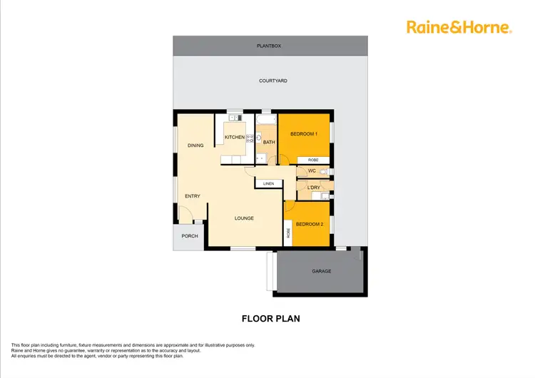 Floorplan of Homely townhouse listing, 7/40 Ross Road, Queanbeyan NSW 2620