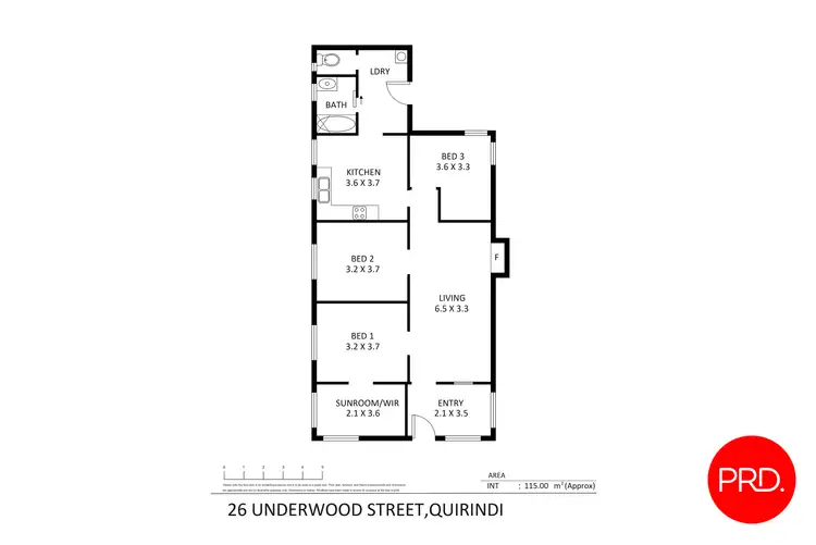 Floorplan of Homely house listing, 26 Underwood Street, Quirindi NSW 2343
