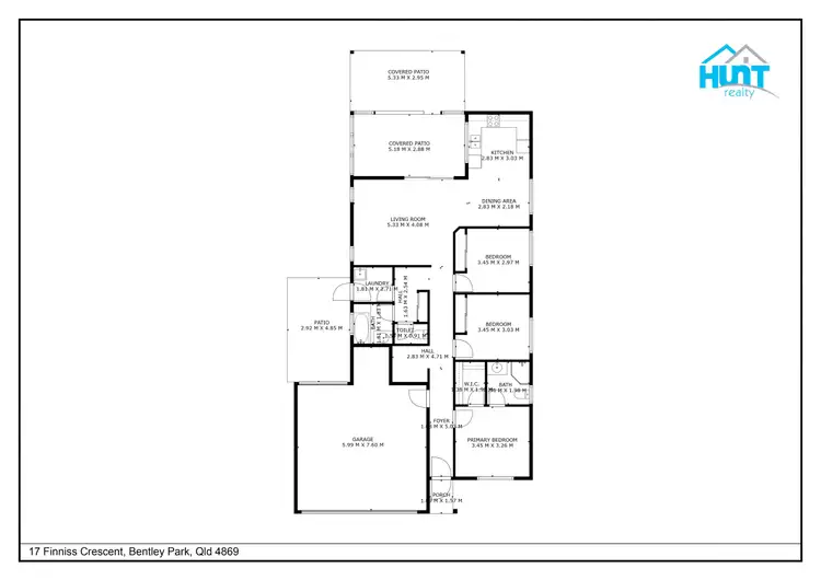 Floorplan of Homely house listing, 17 Finniss Crescent, Bentley Park QLD 4869
