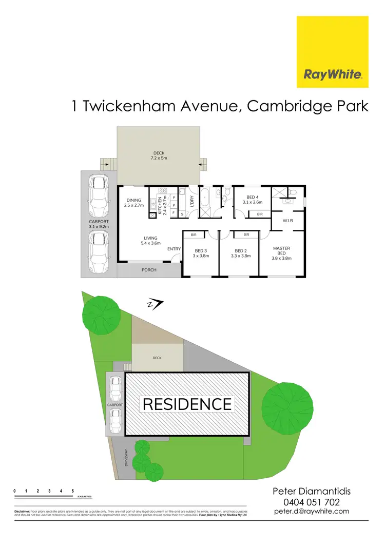 Floorplan of Homely house listing, 1 Twickenham Avenue, Cambridge Park NSW 2747