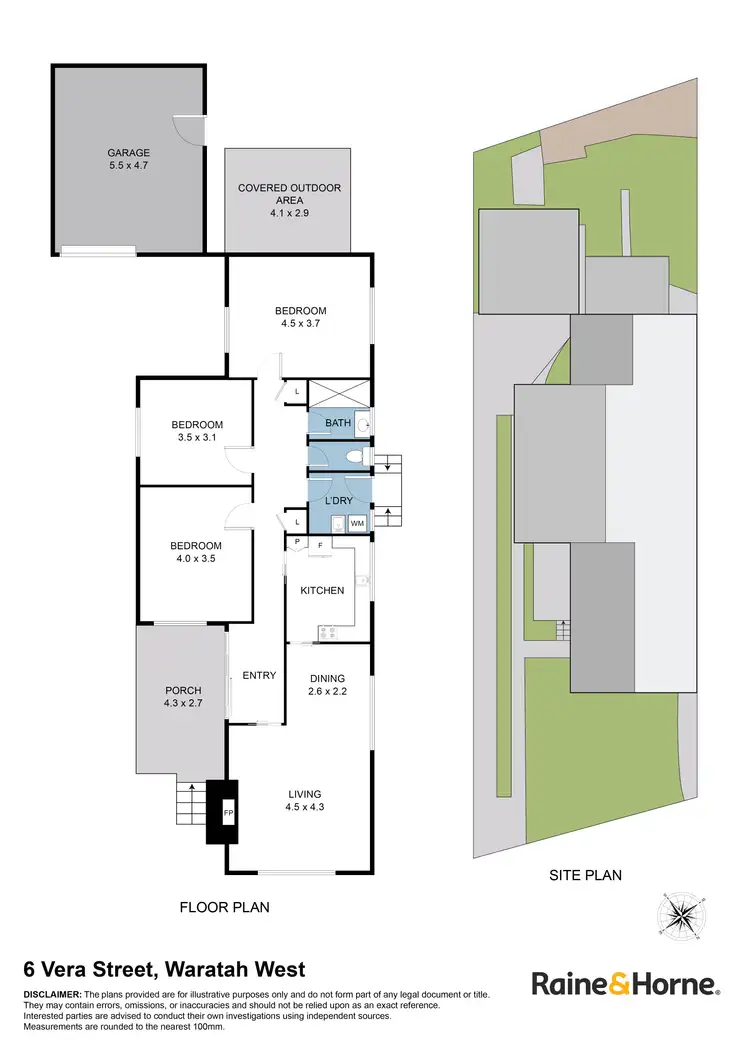 Floorplan of Homely house listing, 6 Vera Street, Waratah West NSW 2298