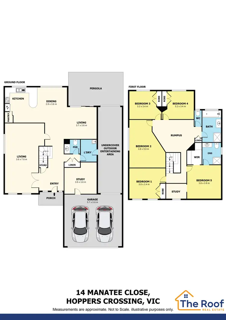 Floorplan of Homely house listing, 14 Manatee Close, Hoppers Crossing VIC 3029