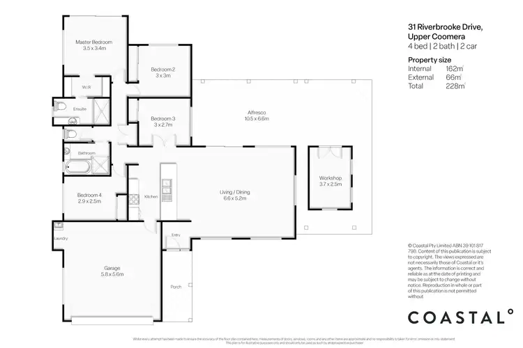 Floorplan of Homely house listing, 31 Riverbrooke Drive, Upper Coomera QLD 4209