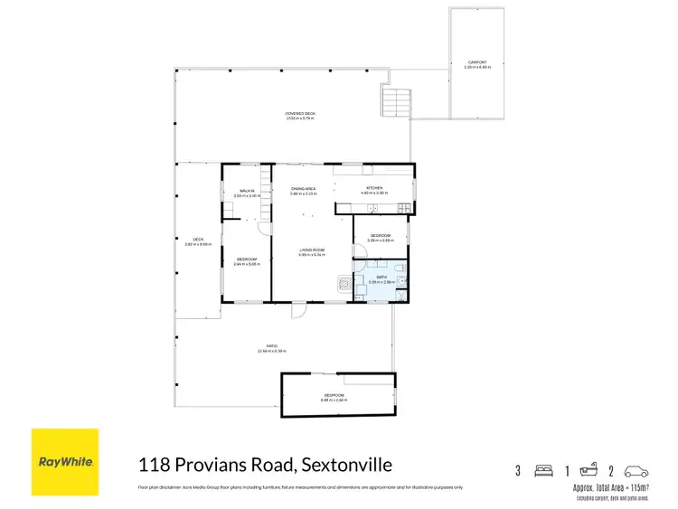 Floorplan of Homely rural property listing, 118 Provians Road, Sextonville NSW 2470