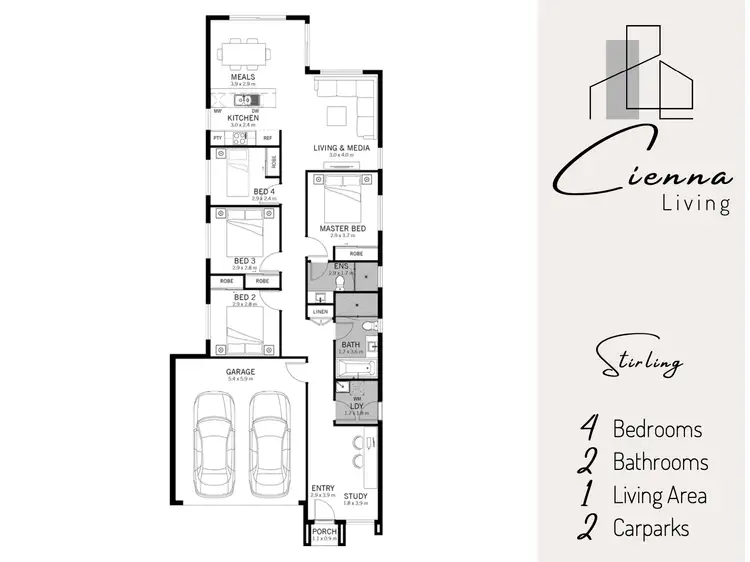 Floorplan of Homely house listing, 3 Badman Street, Munno Para Downs SA 5115