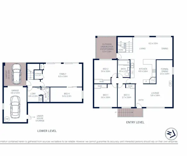 Floorplan of Homely house listing, 3 Bounty Avenue, Kirrawee NSW 2232