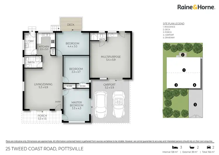 Floorplan of Homely house listing, 25 Tweed Coast Road, Pottsville NSW 2489