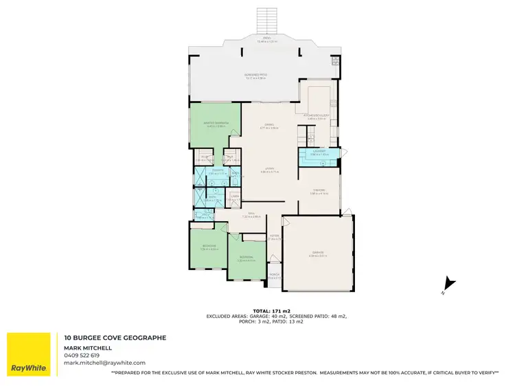 Floorplan of Homely house listing, 10 Burgee Cove, Geographe WA 6280