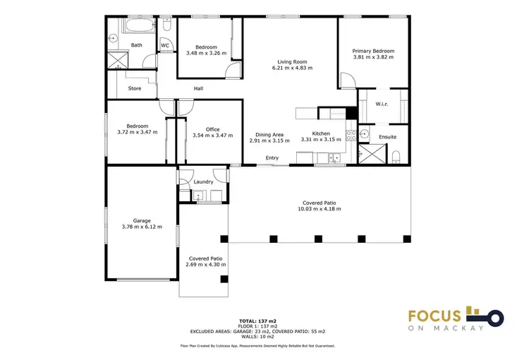 Floorplan of Homely house listing, 94 Range Road, Sarina QLD 4737