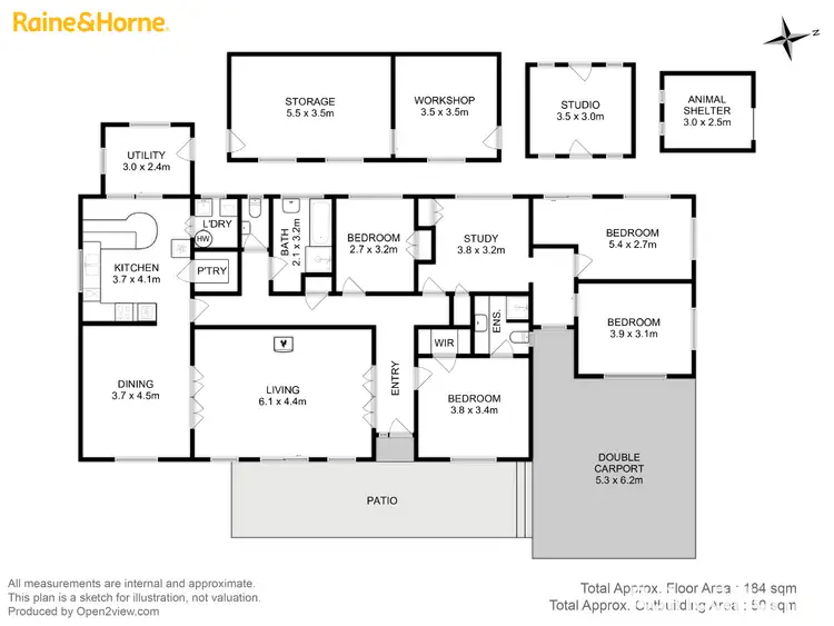 Floorplan of Homely house listing, 240 Acton Road, Acton Park TAS 7170