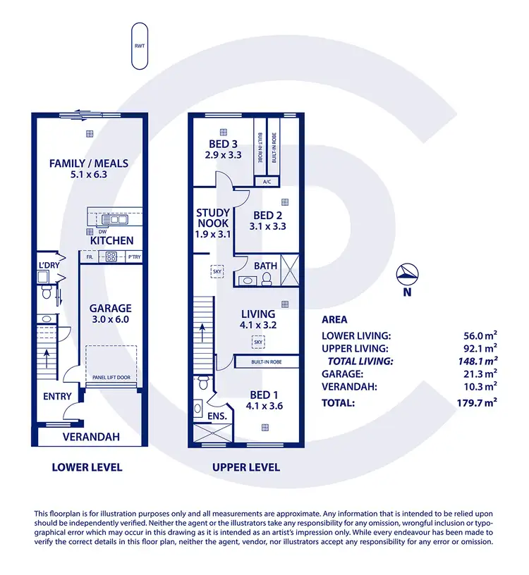 Floorplan of Homely house listing, 8 Hackney Link, Mount Barker SA 5251