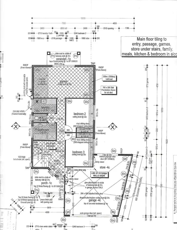 Floorplan of Homely house listing, 22 Winter View, Dawesville WA 6211