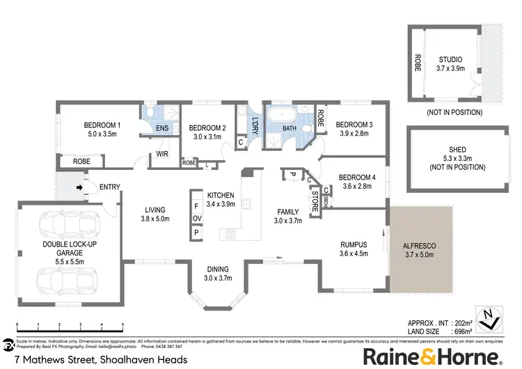 Floorplan of Homely house listing, 7 Mathews Street, Shoalhaven Heads NSW 2535