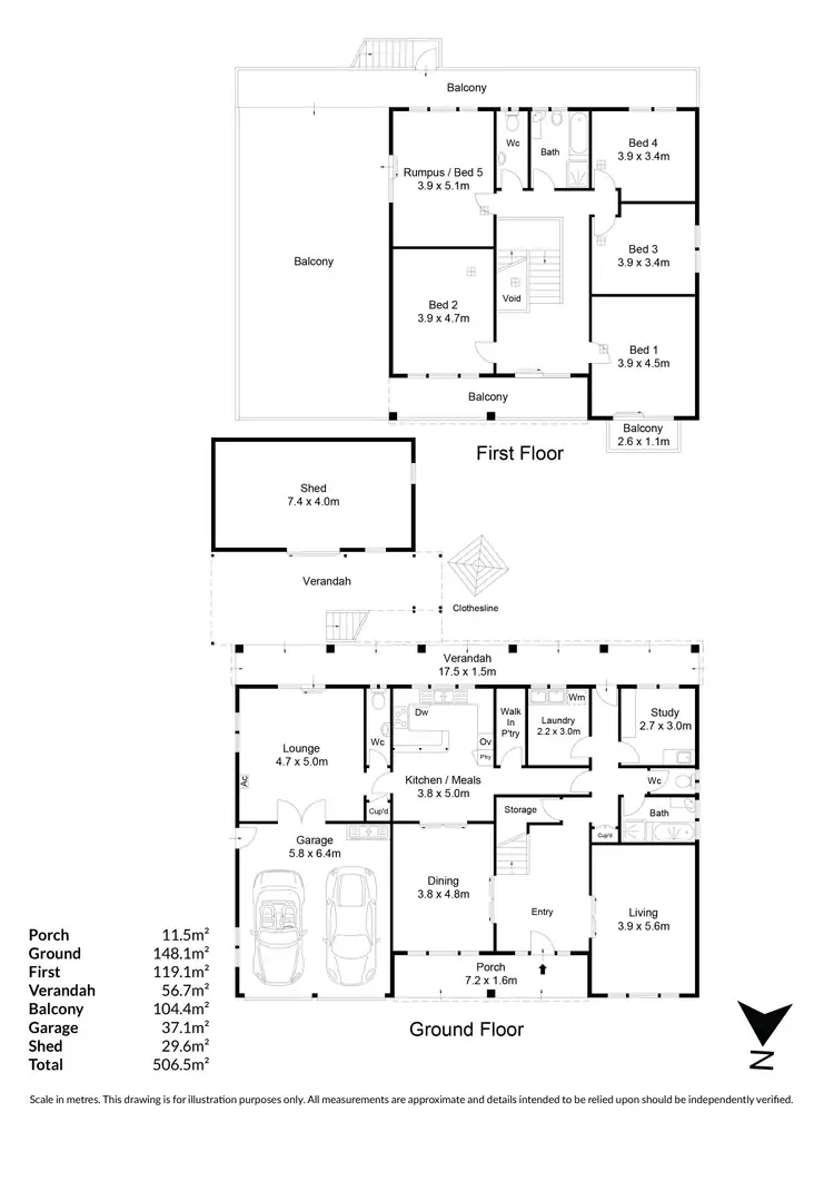 Floorplan of Homely house listing, 33 Everritt Avenue, Fulham Gardens SA 5024