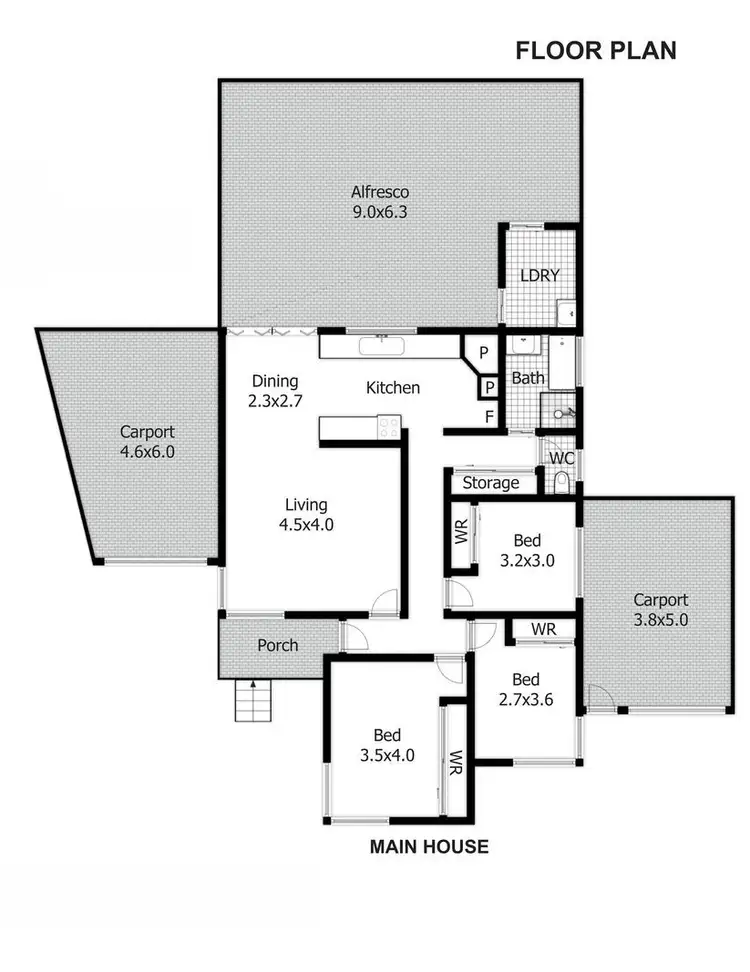Floorplan of Homely house listing, 65 Labrador Street, Rooty Hill NSW 2766