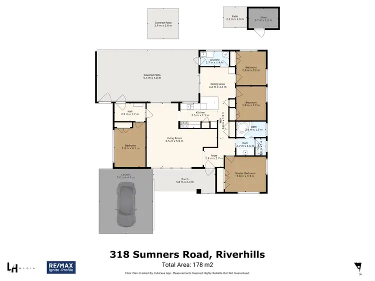 Floorplan of Homely house listing, 318 Sumners Road, Riverhills QLD 4074