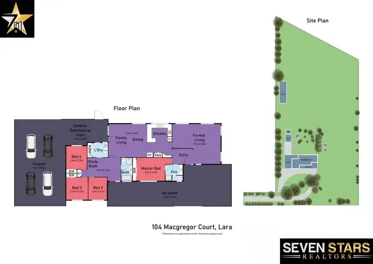 Floorplan of Homely rural property listing, 104 Macgregor Court, Lara VIC 3212