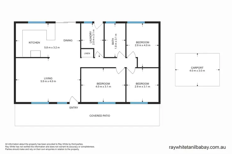 Floorplan of Homely house listing, 27 Boyd Avenue, Lemon Tree Passage NSW 2319