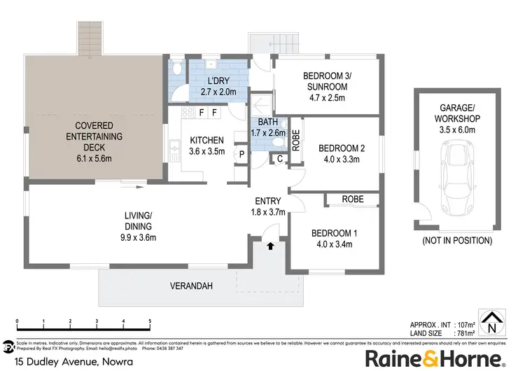 Floorplan of Homely house listing, 15 Dudley Avenue, Nowra NSW 2541