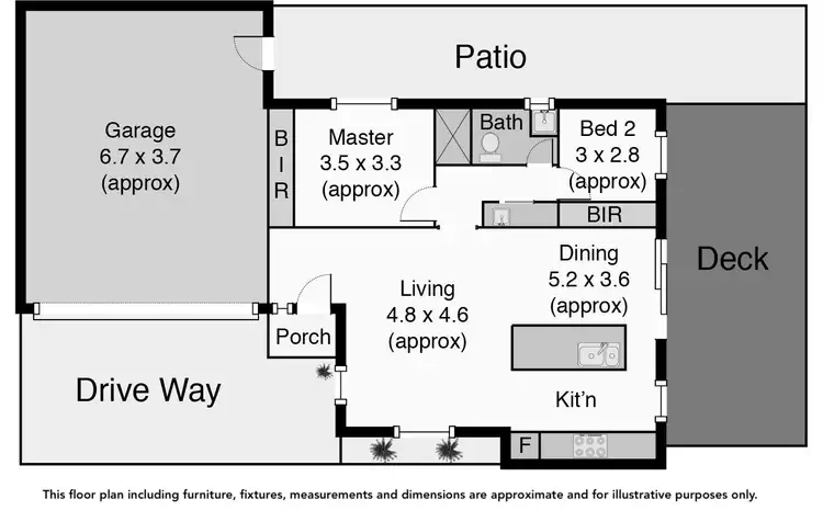 Floorplan of Homely unit listing, 3/5 Vale Street, Pascoe Vale VIC 3044