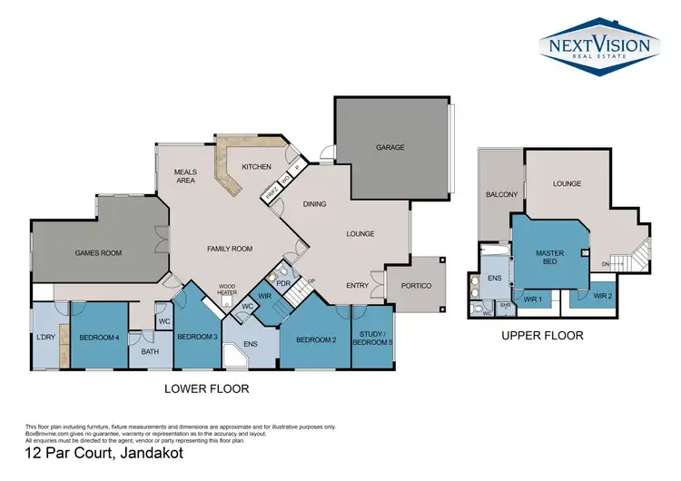 Floorplan of Homely house listing, 12 Par Court, Jandakot WA 6164