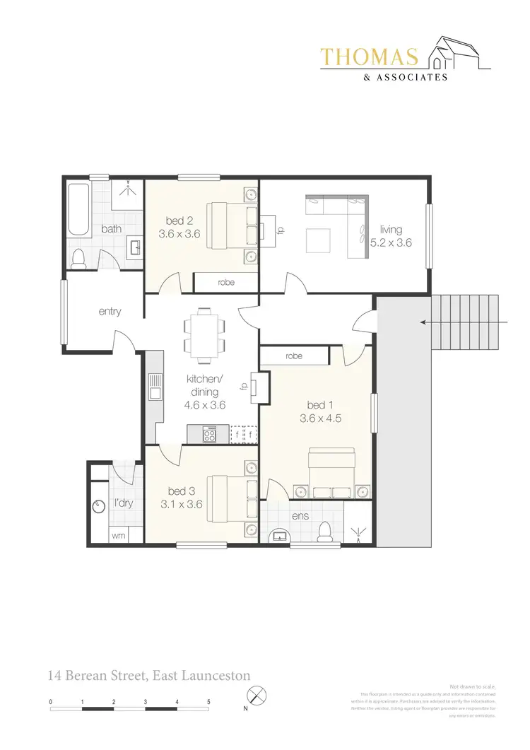 Floorplan of Homely house listing, 14 Berean Street, East Launceston TAS 7250