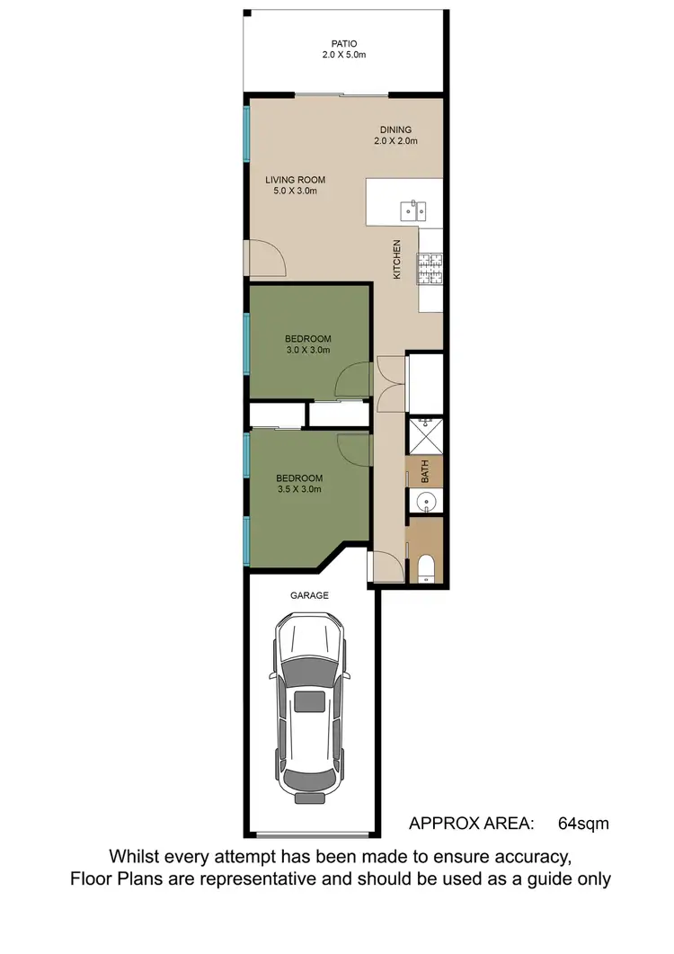 Floorplan of Homely house listing, 1/59 Mint Crescent, Griffin QLD 4503