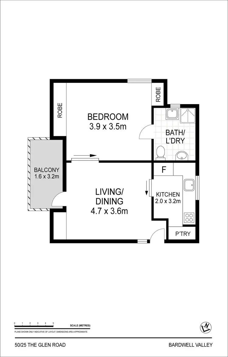 Floorplan of Homely house listing, 50/25 The Glen Road, Bardwell Valley NSW 2207