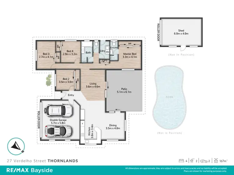 Floorplan of Homely house listing, 27 Verdelho Street, Thornlands QLD 4164