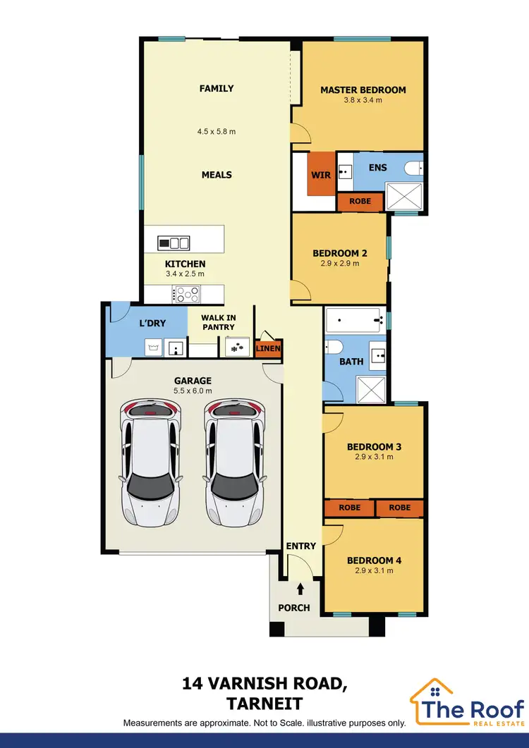 Floorplan of Homely house listing, 14 Varnish Road, Tarneit VIC 3029