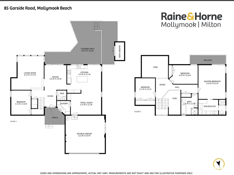Floorplan of Homely house listing, 85 Garside Road, Mollymook Beach NSW 2539
