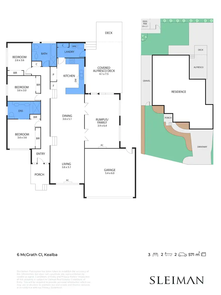 Floorplan of Homely house listing, 6 McGrath Close, Kealba VIC 3021