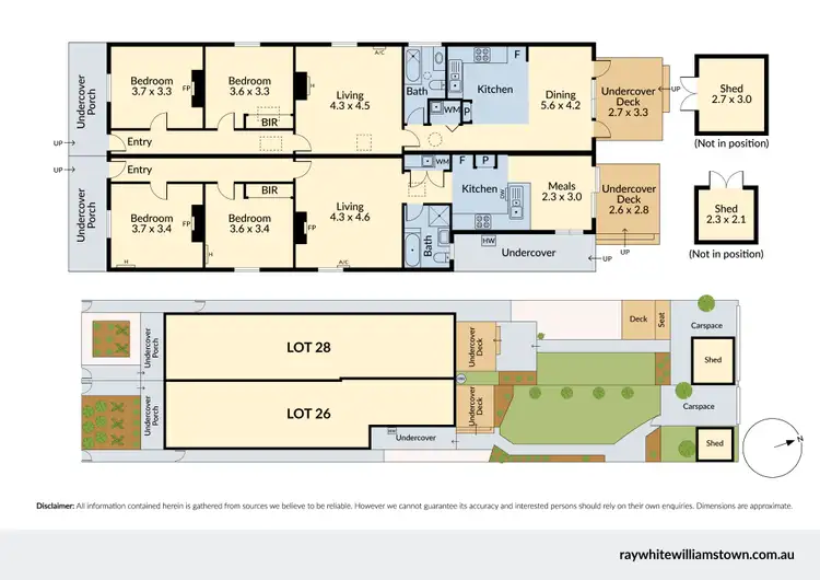 Floorplan of Homely house listing, 26-28 Cecil Street, Williamstown VIC 3016