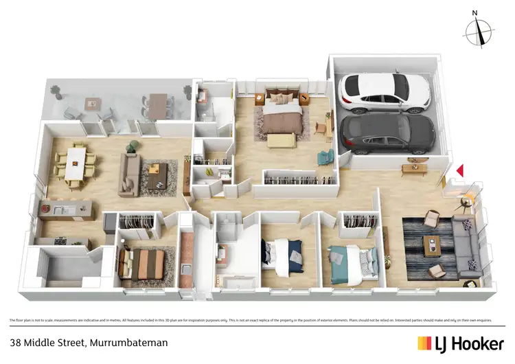 Floorplan of Homely house listing, 38 Middle Street, Murrumbateman NSW 2582