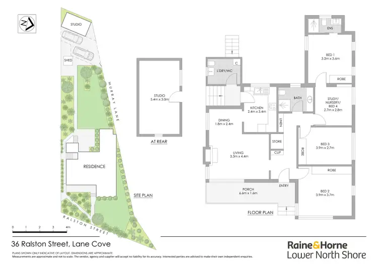 Floorplan of Homely house listing, 36 Ralston Street, Lane Cove NSW 2066