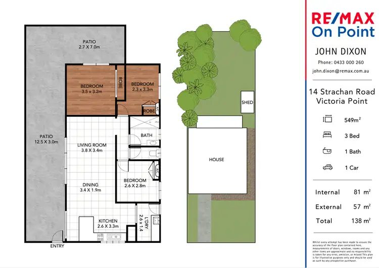Floorplan of Homely house listing, 14 Strachan Road, Victoria Point QLD 4165