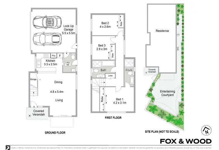 Floorplan of Homely townhouse listing, 6/278-280 Port Hacking Road, Miranda NSW 2228