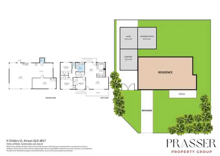 Floorplan of Homely house listing, 4 Childers Court, Kirwan QLD 4817