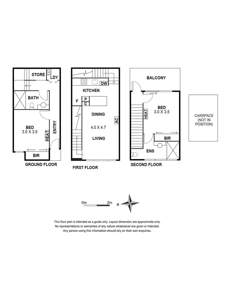Floorplan of Homely apartment listing, 3/52-54 St Leonards Road, Ascot Vale VIC 3032